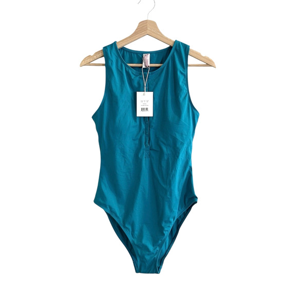 Andie Swim The Malibu One Piece in Baltic Blue M NWT - Picture 4 of 7